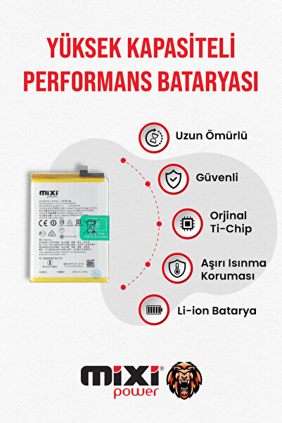 Oppo A5 / Oppo A5s / Oppo AX7 Uyumlu 4230 mAh Batarya Tam Kapasite, 1 Yıl Garantili