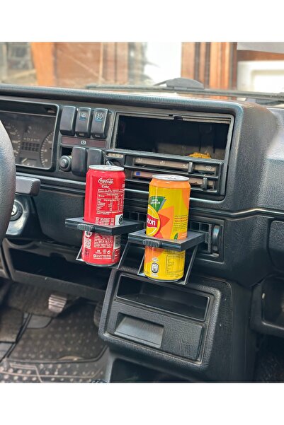 3dbaydesign حامل الأكواب النحيف من نوع Vw Golf Mk2 (حامل الأكواب)