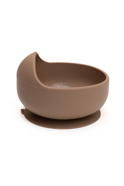 melvelo Round food-grade silicone bowl with suction cup for diversification, ...