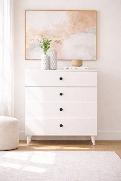 İMBAŞ Opal 4 Çekmeceli Şifonyer