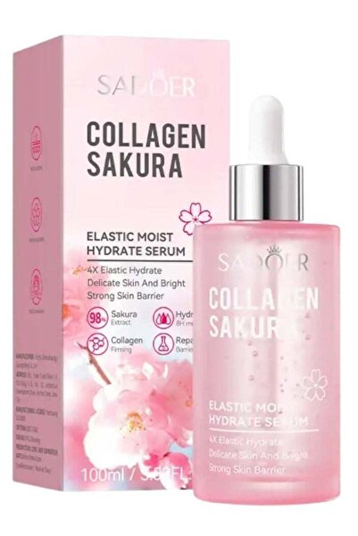SADOER سيروم ساكورا الياباني لشد البشرة، غني بالكولاجين والإيلاستين، 30 مل