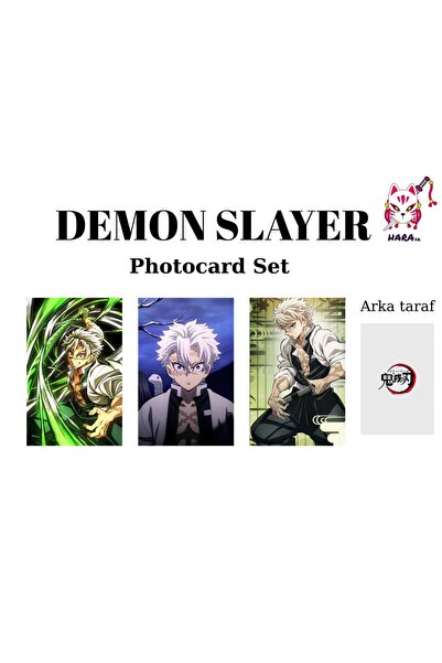 Hara Company Demon Slayer Anime Sanemi Shinazugawa Anime Set Fotokartica / Se...