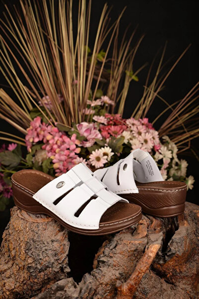 stoneclass Women's Summer Collection Genuine Leather Orthopedic Slipper