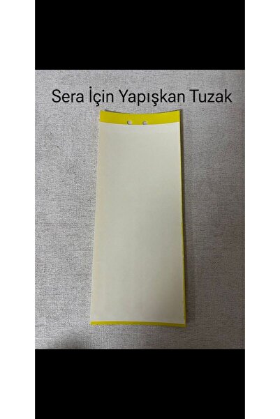 KAPAR Sera İçin Yapışkan Böcek Tuzağı (10X25CM) 10 Adet