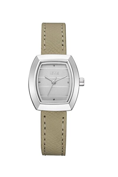 IEKE Women's light brown Leather watch