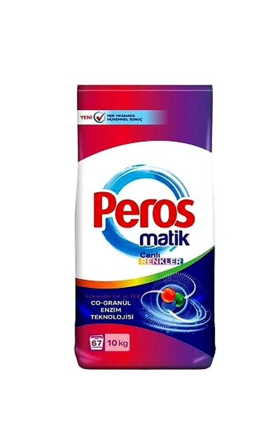 Siverek Gross Matik Canlı Renkler Toz Çamaşır Deterjanı 10 Kg 67 Yıkama – Co-...