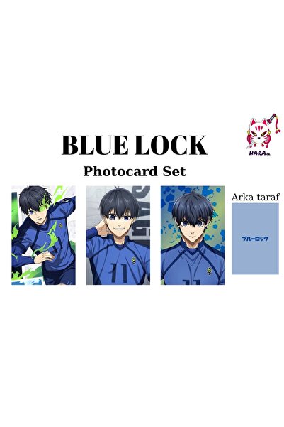 Hara Company Blue Lock Anime Yoichi Isagi Anime Set Fotokartica / Set Kolekci...