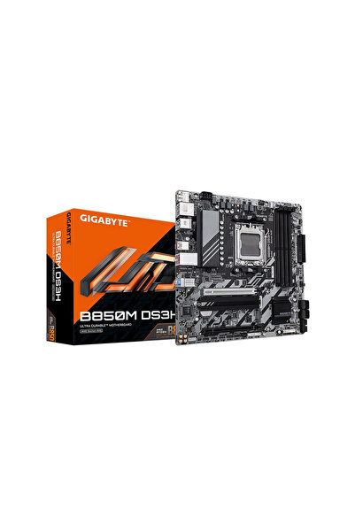 Gigabyte B850M DS3H DDR5 (8200MHz)OC M.2 HDMI/DP/USB-C PCIe 5.0 AM5 mATX Anakart