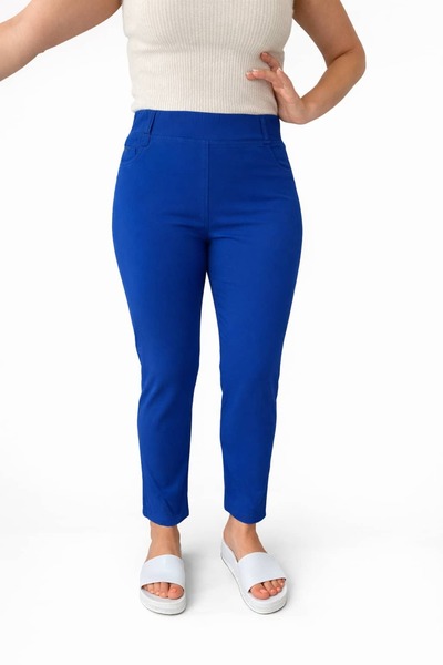 RBKS BÜYÜK BEDEN YÜKSEK BEL PAMUKLU PANTOLON