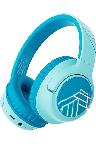PowerLocus Kids Wireless Headphones, Bluetooth Kids Headphones LED Lights Ove...