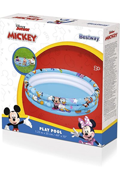 Mıncır Toys Disney Junior Mickey & Friends Şişme Çocuk Havuzu 122x25 cm Yuvar...