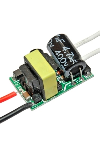 Mrw Power Mervesan-85-260 Vac 300ma Pcb 3w Tip Sabit Akım Açık Led Drıver-Mrw...