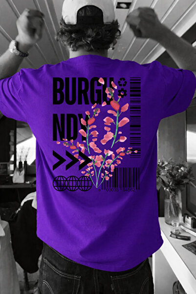 LORVEX tricou Tricou confortabil, mărimea bumbac 100% supradimensionat BURGU ...