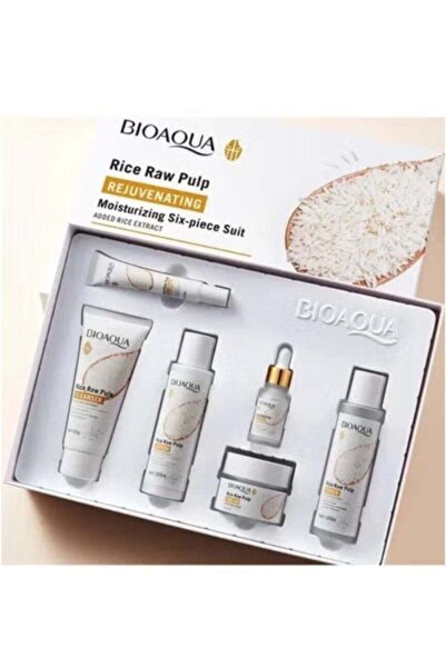 Bioaqua Rice Raw Pulp Rejuvenating Moisturizing Six Piece