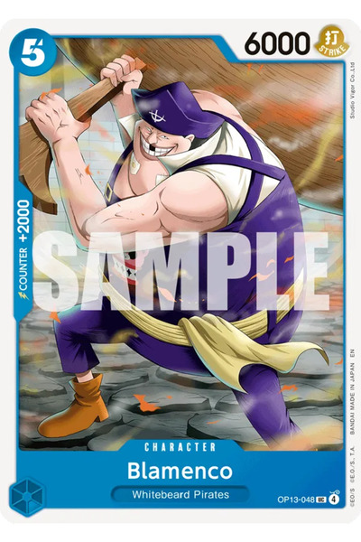 Bandai TCG One Piece B Lamé Nco Op13-048 Licensed Game Card (En)
