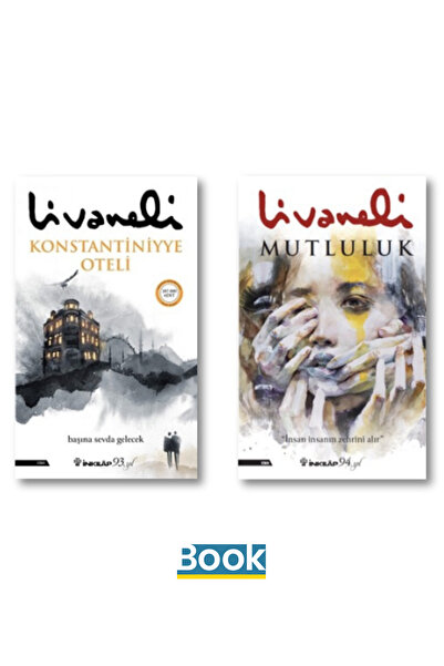 İnkılap Kitabevi Zülfü Livaneli Kitap Seti / Konstantiniyye Oteli - Mutluluk