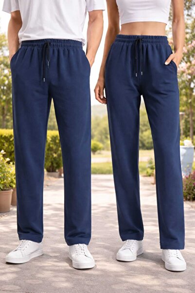 DağdevirenTekstil Unisex Düz Paça Eşofman Altı