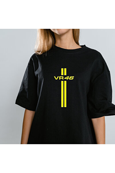 TİMİSİVA Tricou unisex supradimensionat ARTISTIC cu imprimeu guler rotund cu ...