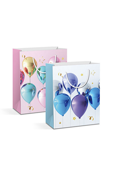 FAMİLY Gift bag - paper - 265 x 127 x 330 mm - 2 types / pack