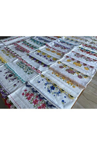 EL YAPIMI 4 Needlepoint Towels