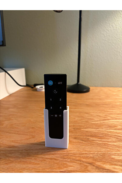 Onflow Wall Mounted Screw-In Remote Control Holder – Remote Control Organizer...