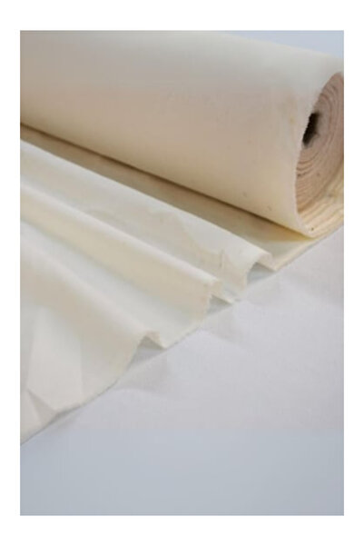 NHR 1 Meter Feather-Proof Apreli Cotton Polyester Fabric – Raw Ecru 157 cm Width