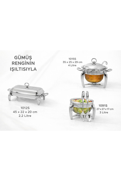 MATSteel Set3 Gümüş Renginin Işıltısıyla ( 1012S. 1015S. 1091S)