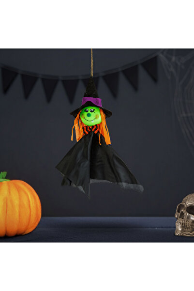 OEM Halloween decoration - hanging - witch - 48 x 44 cm