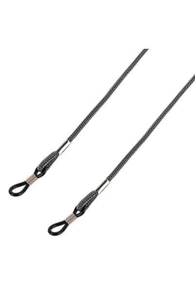 OEM Γκρι στρογγυλά λουράκια γυαλιών οράσεως 65cm