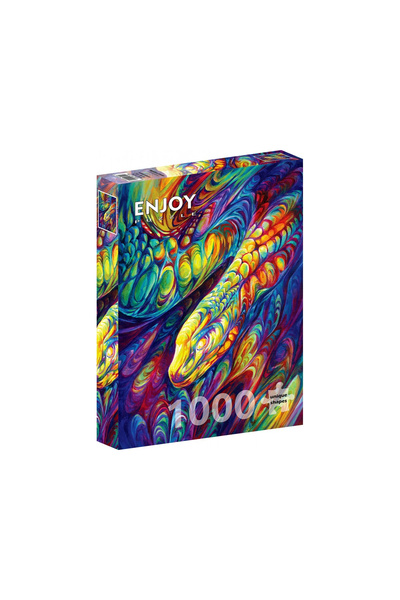 Enjoy Puzzle Παζλ 1000 κομμάτια Απολαύστε την εμπειρία - Ουράνιο Φίδι