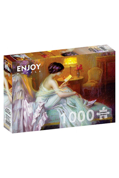 Enjoy Puzzle Puzzle 1000 de piese Bucurați-vă de Delphin Enjolras: Citind la ...