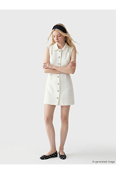 LC Waikiki Φόρεμα I Tweed Mini Shirt από το Freezen Store