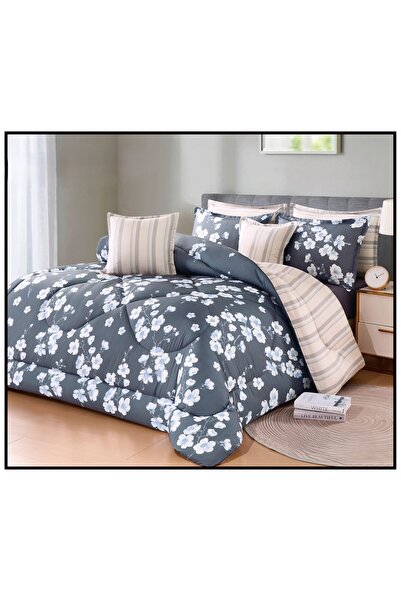 Silk Garden Summer single and a half bedspread with a floral pattern, made of...