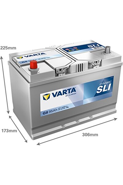 Varta Baterie auto G8 Dynamic SLI 95Ah 12V 595405083K262