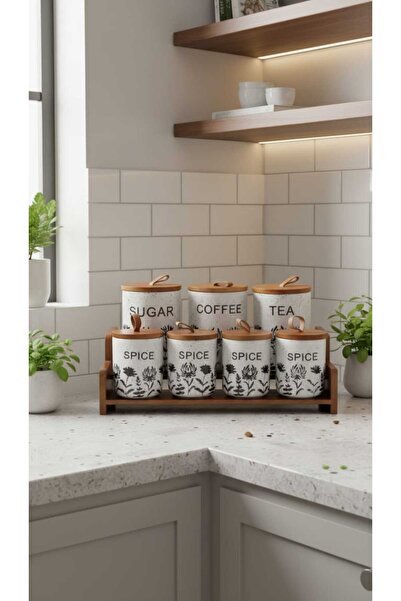 Generic Spice jar set