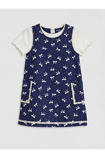 LC Waikiki Bow Printed Girls' Dress and Blouse for Style Seekers from Uzg Store