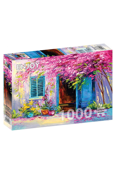 Enjoy Puzzle Παζλ 1000 κομμάτια Απολαύστε το Ανθισμένο Αυλό