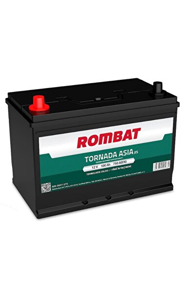 Rombat Baterie auto Tornada Asia 100Ah 750A 12V 60036H1075