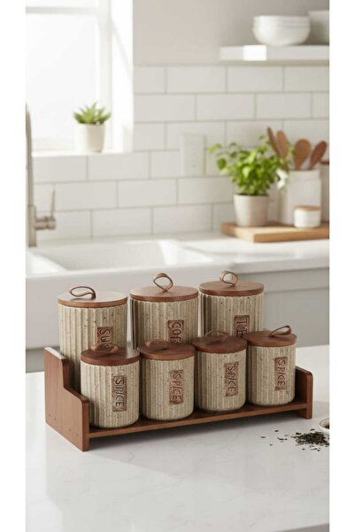 Generic Spice jar set