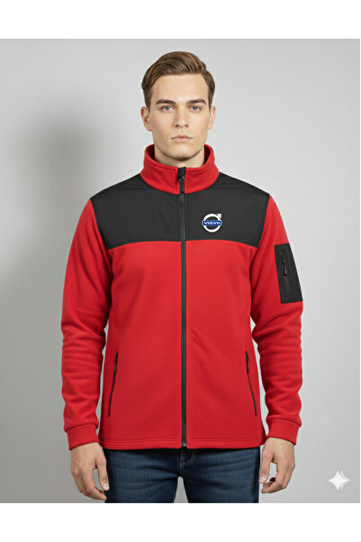 FROOY Volvo Logo Printed Top Quality P Fleece Jacket