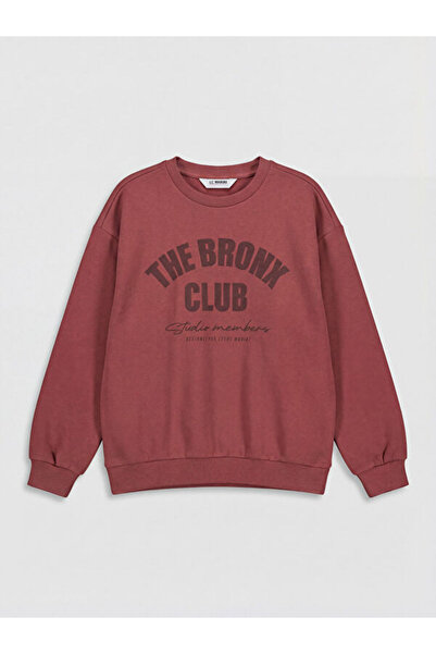 LC Waikiki Rmz Gi̇yi̇m Farkiyla Zero Roba Collar Printed Boys' Sweatshirt