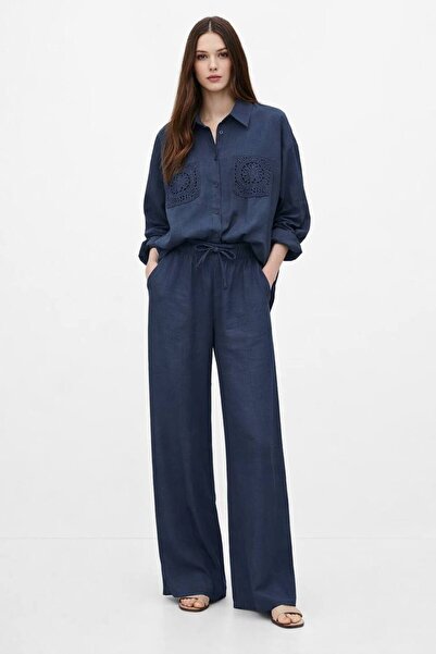 QİMYA BUTİK Egzoti̇k Asorti̇k Women's Da Lace E Pocketed Unique Elastic Waist...