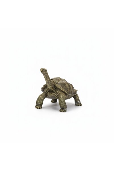 TUFY TOYS UZUN BOYUNLU KARA KAPLUMBAĞASI HAYVAN FİGÜRÜ