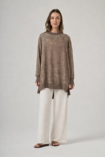 Nuss 3013 Jacquard Detail Tunic