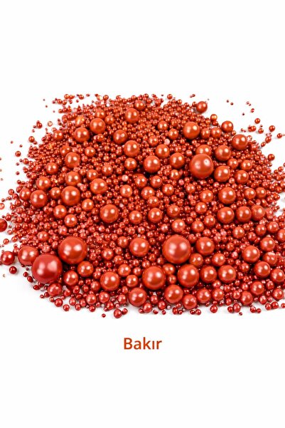 By Paster Bakır Festival Boncuk Şeker 35 Gr Pasta Süsü
