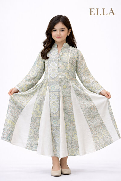 ELLA Elegant and feminine Kuwaiti-style jalabiya with a comfortable cut
