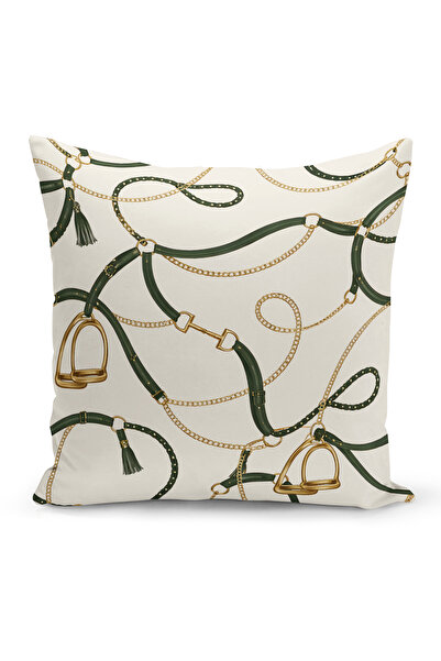 Bertille Home Husă de pernă cu imprimare digitală cu două fețe din seria Clas...