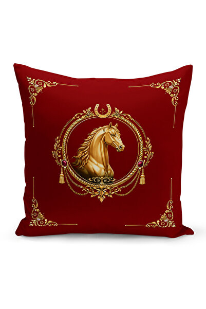 Bertille Home Husă de pernă cu imprimare digitală cu două fețe din seria Clas...