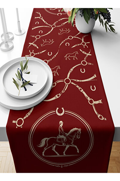 Bertille Home Seria Clasică de Cai 140x40 Cm imprimare digitală bucăți napron...