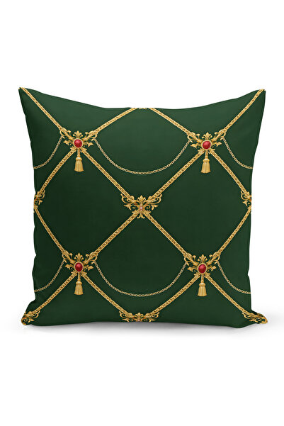 Bertille Home Husă de pernă cu imprimare digitală cu două fețe din seria Clas...